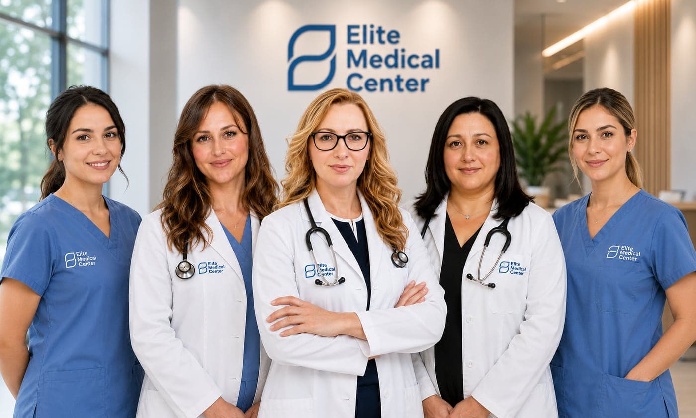 The Elite Medical Center care team